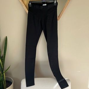 Helmut helmut lang black leggings